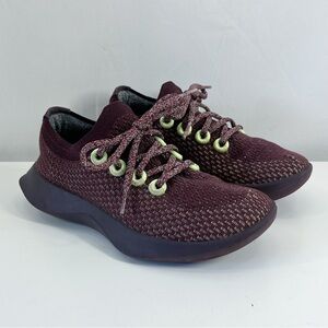 AllBirds Women’s Maroon Tree Dashers Knit Sneakers Size 6